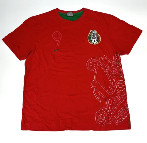 Vintage Nike Mexico National Soccer Team T-shirt Size XL Cover