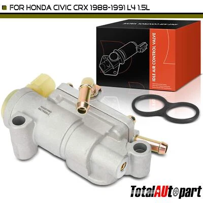 Idle Air Control Valve for Honda CRX Civic 1988 1989 1990 1991 1.5L 36450PW1A01 - Image 1 of 4