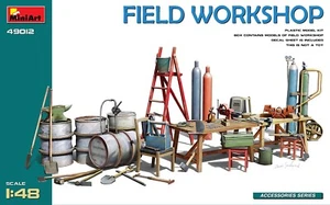 MINIART MODELS 1/48 Field Workshop: Equipment & Tools MIA49012-NEW - Picture 1 of 1
