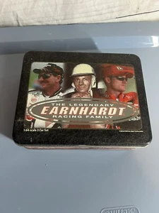 The Legendary EARNHARDT Racing Family 1/64 Scale 3 Car Set Limited Edition Tin - Picture 1 of 6