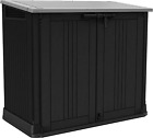 Keter Store it Out Nova 880L Outdoor Bin Shed Garden Equipment Storage Black