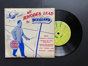 RECORD E.P PLANET RECORDS ALL RHODES LEAD TO DIXIELAND 1950's AUSTRALIAN ISSUE - Picture 1 of 2