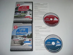 VFR AIRFIELDS Vol 1 + 2 Sur/Centro de Inglaterra y Gales Pc 2 x Complementos FSX - Imagen 1 de 1