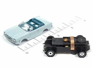 Thunderjet - Release 34 1965 Mustang Light Blue | SC367 | Auto World Slot Cars. - Picture 1 of 3