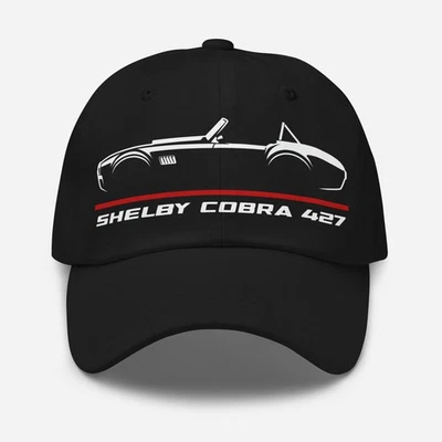 Premium Dad Hat For Shelby Cobra 427 1965 Car Owners Birthday Gift - Image 1 of 2