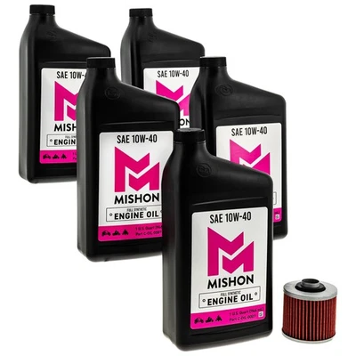 Kit de cambio de aceite de motor MISHON para motocicleta Yamaha V Star 650 XVS650 Foto 1 de 4