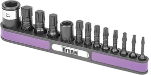 Titan 16036 13-Piece Impact Torx Plus Bit Set One Size - Picture 1 of 7