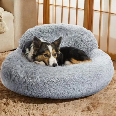 ACTIASPET Dog Bed Pet Cat Puppy Deluxe Faux Fur Washable Fleece Cushion XL XXL XXXL