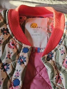 Boden Quilted Puffer Snap Jacket. Girls Size 9-10 Years - Picture 1 of 4