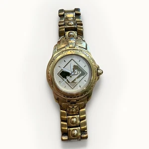 Michel Jordi Spirit of the West Uhr goldfarben selten Unikat Zifferblatt Vintage - Bild 1 von 11