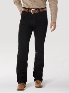 Men's Wrangler® Cowboy Cut® Slim Fit Stretch Black Jean 938BLK - Picture 1 of 3
