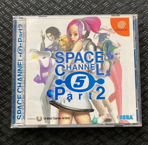 Space Channel 5 Parte 2 versión normal SEGA Dreamcast Music juego de Japón FC - Imagen 1 de 3