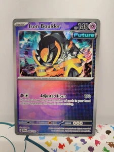 Iron Boulder  046/131 Poke Ball Prismatic Evolutions Pokemon Card COMBINED SHIP - Picture 1 of 3
