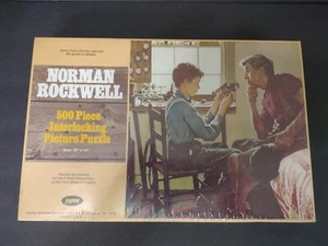 Vtg Norman Rockwell Henry Fords First Car 500 Piece Puzzle By Jaymar NEW    A6 - Picture 1 of 5