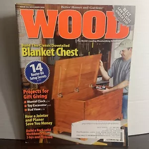 Wood Magazine November 2009 Build This Classic Dovetailed Blanket Chest - Picture 1 of 4