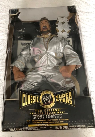 JAKKS RING GIANTS TED DIBIASE THE MILLION DOLLAR MAN! Cover