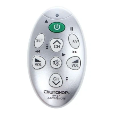 New Universal DC 3V Mini Brand Learning Remote Control RM-L7 Silver - Image 1 of 4