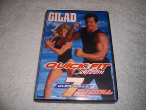 Gilad Quick Fit System 7 Easy Fat Burning & Body Sculpting Workouts DVD Set - Picture 1 of 3
