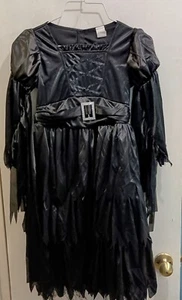 Child's 3T Witch Dress Up Costume - Stylish Black Dress With Measurements C5 - Picture 1 of 12