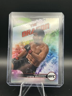 2024 Topps Chrome UFC Lyoto Machida AKA "The Dragon" SP #AKA-3 Refractor - Image 1 of 2
