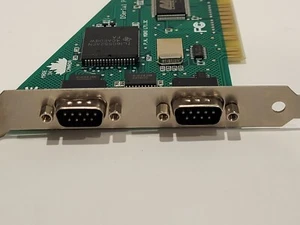 Lavaport Dual Com Serial Port Accelerator PCI Expansion card - Afbeelding 1 van 4
