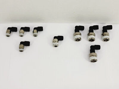 Legris 1/4 Tube to MNPT Elbow (4) 3109 56 11, (1) 3109 56 14, (4) 3109 56 18 - Image 1 of 4