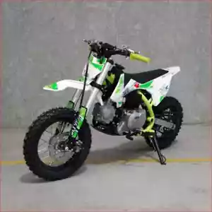 Helmetkarts - MXK1 110cc Dirt Bike Kids Mini Semi Automatic 4 Speed Motorcycle - Picture 1 of 21