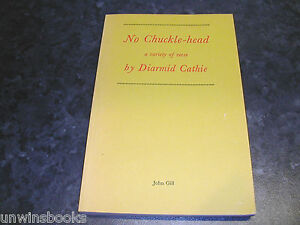DIARMID CATHIE: No Chuckle-Head 1st Ed POEMS Variety Verse POETRY Poetical Work