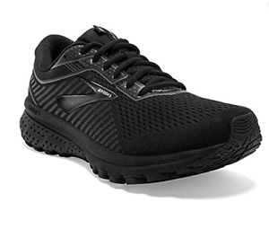 New Brooks Womens Ghost 12 Black/Gray  Walking Shoes Sneakers sz 42/10M