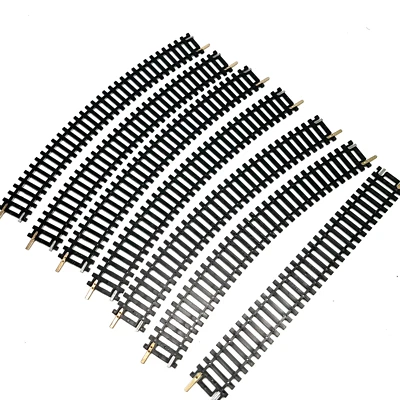 7 Pc Lot Tyco Nickel Made in Austria HO Track (6) 18R, (1) 9" - Image 1 of 2