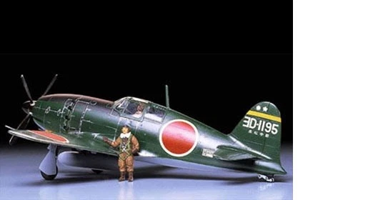 Tamiya 61018 - 1/48 Giapponese Abfangjäger Mitsubishi J2M3 Interceptor Raiden - Immagine 1 di 1