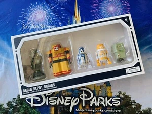 Disney Star Wars Galaxy’s Edge 5 DROID FACTORY DEPOT SET R1-J1 B-R72 L4-R6 C2-B9 - Picture 1 of 2