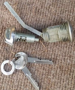 NOS Trunk & Glove Lock with Keys Mopar Plymouth Dodge Chrysler DeSoto 68 - 85 - Picture 1 of 5