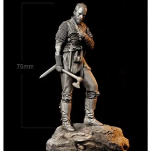 Kit Modelo Impresión 3D 1/24 75mm Floki Viking Warrior Película Sin Pintar - Imagen 1 de 4