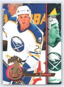1994 Pinnacle Denis Tsygurov #258 RC Rookie   Buffalo Sabres