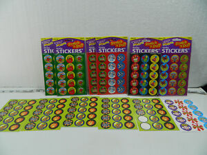 Vintage Trend Scratch 'n Sniff Stickers 6 sealed 4 packs + 6 loose sheets, read