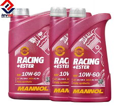 4+2 Liter Mannol Racing + Ester 10W-60 Motoröl VW AUDI BMW Alfa Lancia 10W60 Öl