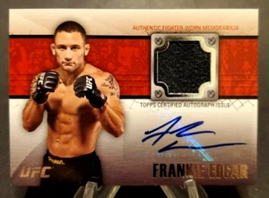 2011 Topps UFC Title Shot Fighter Relics Autographs #FAR-FE Frankie Edgar /88 - Picture 1 of 2