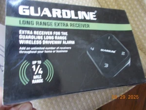 New Guardline Long Range Extra Receiver for Guardline LR Wireless Driveway Alarm - Picture 1 of 4