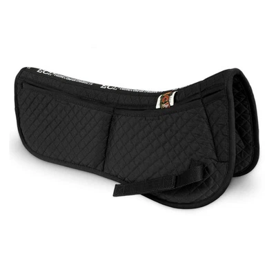 Adjustable Shock Absorbing Memory Foam Half Saddle Pad, Injury Prevention & P... - Image 1 of 4