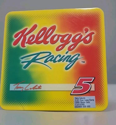 Terry Labonte 1:32 Froot Loops/Corny 1998 Monte Carlo Diecast Cars With Tin - Image 1 of 4
