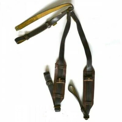 Original USSR Soviet Russian Army Uniform Chest Rig Belt Suspenders Size 2 - Image 1 of 4