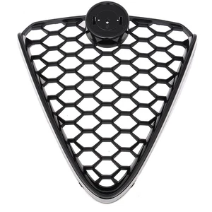 Gloss Black For 17-22 Alfa Romeo Stelvio Front Grille Bumper Center Upper Grill - Bild 1 von 9