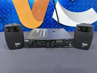 Listen Technologies LT-800-072 RF Transmitter W/ 2X Receiver LR-300-072 72MHZ - Image 1 of 4