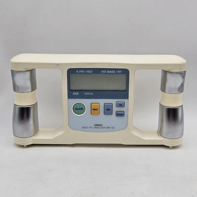 Omron Body Logic Body Fat Analyzer Model HBF-301 Portable Handheld  - Image 1 of 4