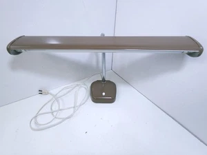 Vintage Mid-Century Modern Metal Gooseneck Office Lamp Brown – Model TLBI - Picture 1 of 10