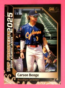 Elección 2025, Sal T/P, Brooklyn Cyclones - Carson Benge - Imagen 1 de 1