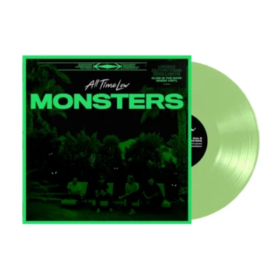 All Time Low Monsters Exclusive Glow In The Dark Colored Vinyl LP SEALED IN-HAND - Image 1 of 4