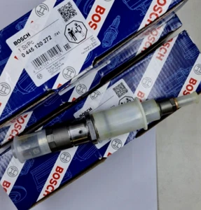 Inyectores originales Bosch Cummins 8.3 LT traje motor ISC KOMATSU estuche New Holland - Imagen 1 de 6