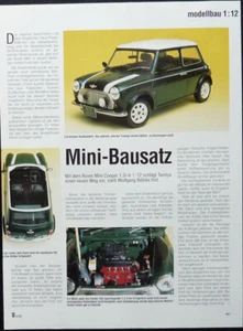 ROVER MINI COOPER 1.3i in 1-12 von TAMIYA....ein Modellbericht #9605m - Bild 1 von 1